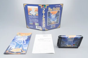 Sega Mega Drive *Blue Almanac* OVP mit Anleitung Reg Card NTSC-J #2 - Picture 1 of 4