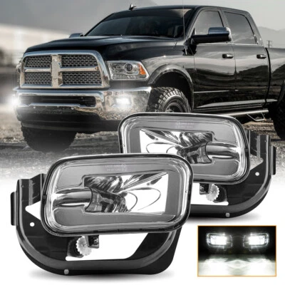 2x Luz antiniebla LED para Dodge Ram 2500 3500 2010 11 12 13 14 2015 2016 2017 2018 Foto 1 de 4