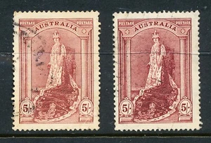 Pair 5/- Australian Robes Used (3419U) - Picture 1 of 2