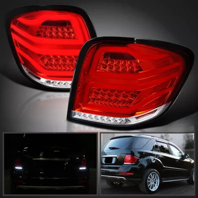 Luces traseras LED completas rojas/humo para Mercedes Benz W164 Clase ML 2006-2011 Foto 1 de 4