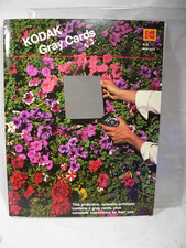 KODAK GRAY CARDS R-27 Neutral Grey Cards for Proper Exposure USA...