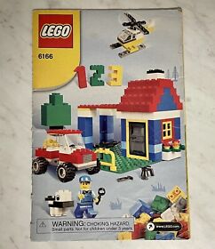 LEGO Make & Create: Large Brick Box (6166) Instruction Manual Booklet Only
