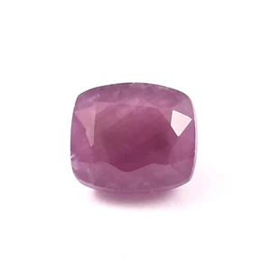 5.45 Ct 100% Natural Mozambique Red Ruby Unheated Loose Cushion Cut Gemstone - Picture 1 of 6