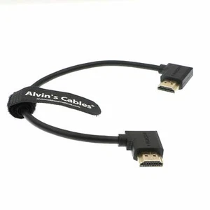 Z Cam E2 L Shape HDMI Cable Right Angle to Right Angle for Portkeys BM5 Monitor - Picture 1 of 5