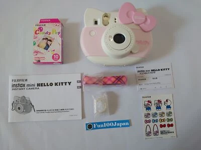 FUJIFILM Hello Kitty Fuji Instant Camera Kit Cheki Instax Mini Series Pink - Image 1 of 4
