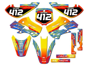 Kit de Gráficos Senge Amarillo RM 65 TIGRE Todos los Años Compatible con Suzuki - Imagen 1 de 10