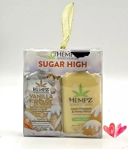 Hempz Sugar High Vanilla Frost & Sweet Pineapple Honey Melon Moisturizer 2.25 oz - Picture 1 of 1
