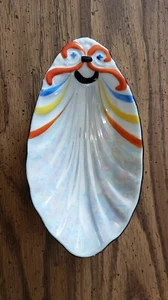 Iridescent Shell Japanese Catchall/Trinket/Soap Dish - Picture 1 of 3