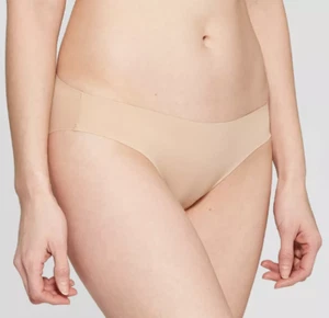 Women's Invisible Edge Bikini Underwear - Auden Pearl Tan M - Picture 1 of 5