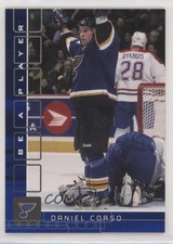2001-02 ITG Be A Player Memorabilia Sapphire /100 Daniel Corso #23