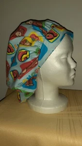 Flannel Bouffant Medical Scrub Surgery Hat - Picture 1 of 1