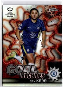 2021 Topps Chrome UEFA Women's Goal Machines Complete Your Set 1-10 - Picture 1 of 21
