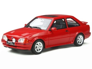 Ford Escort MK4 RS Turbo rojo modelo de coche OT826 Resine Otto 1:18 - Imagen 1 de 7