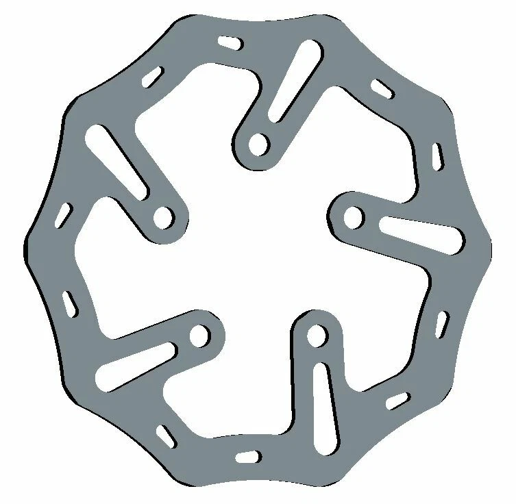 BRAKING Disco Freno Posteriore WAVE per KTM 50 SX MINI 2010 2011 2012 2013 Foto 1 de 1