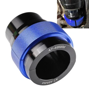 Anillo de horquilla unificador 47 mm/48 mm para KTM Honda Kawasaki Suzuki Yamaha DE - Imagen 1 de 10