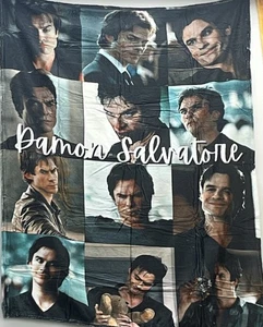 3 X 4 Blanket Throw Damon Salvatore Fluffy Comfortable For Bingeing Relaxing - Picture 1 of 1