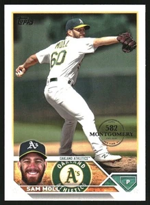 2023 Topps Factory Set 582 Montgomery Club #8 Sam Moll - Picture 1 of 2