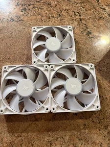 CORSAIR iCUE Link RX120 RGB 120mm Triple Pack - Good Condition, Fans Only, White - Bild 1 von 2