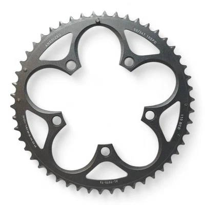 Sram 50T 110BCD PowerGlide Chainring Alloy 10 11speed 5 bolt