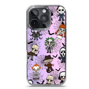 Mundaze Case for Apple iPhone 16 Pro Max Classic Halloween Characters Spider Web - Picture 1 of 6