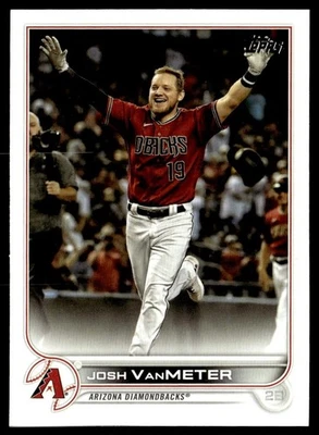 2022 Topps Josh VanMeter Arizona Diamondbacks #534 - Image 1 of 2