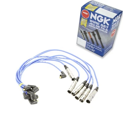 1 pc NGK Spark Plug Wire Set for 1995-1998 Volkswagen Golf 2.8L V6 - Engine zp - Image 1 of 4
