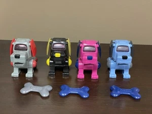Vintage Y2K Tiger Poo-Chi Roboter Hunde 2000er Mcdonald's Sega Pets 4 Hunde - Bild 1 von 5
