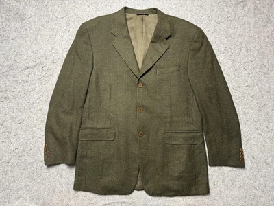 Canali Blazer Mens 50R Wool Cashmere Jacket Made Italy Sport Coat Classic - Image 1 of 4