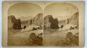 SV025_074 Stereoview Rocky Mountain Scenery by William H. Jackson - Picture 1 of 2