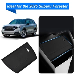 Tapis de protection antidérapant pour console centrale Subaru Forester 2025 charge sans fil - Photo 1/8