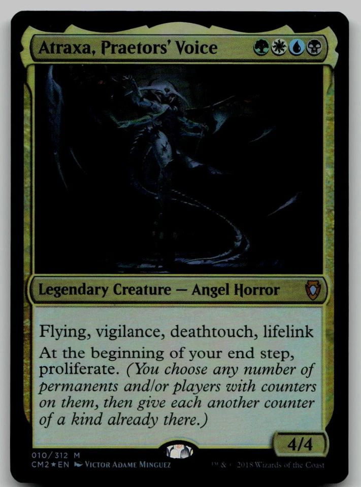 Atraxa, Praetors' Voice M Commander Anthology Volume II 10 NM - Image 1 of 2