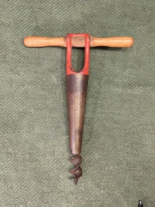 Vintage T Handle Barrel Bung Hole Auger  - Picture 1 of 10