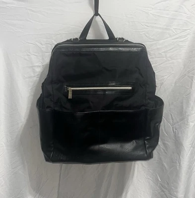 BEIS The Diaper Backpack in Black - Baby Bag Travel Tote with pockets & zippers - Image 1 of 4