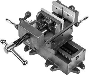 WEN Cross Vise, 3.25-Inch with Compound Slide for Mills and Drill Black  - Picture 1 of 7
