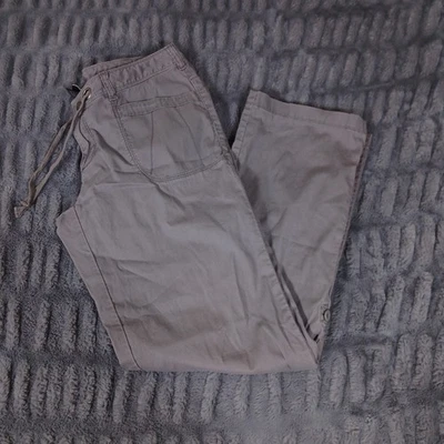 Pantalones cargo grises para mujer The North Face talla 10 al aire libre informales senderismo informales Foto 1 de 4