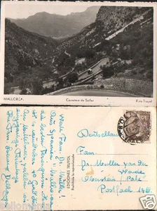 ANTIGUA POSTAL CARRETERA DE SOLLER MALLORCA POSTCARD POSTKARTE CC00559 - Imagen 1 de 1