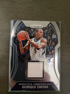 Gorgui Dieng 2017-18 Panini Prizm Sensational Swatches #SW-GD Patch Jersey Relic - Picture 1 of 2
