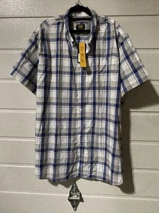 lee regular fit Button Down Shirt Dream Blue Size 3XB - Picture 1 of 8