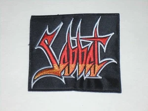 SABBAT THRASH METAL EMBROIDERED PATCH  - Picture 1 of 1