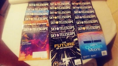 19 Sky & Telescope Magazines Lot - The Essential Guide to Astronomy - See Pictur - Image 1 of 4