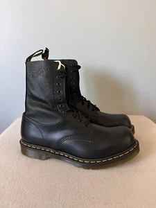 Maison Margiela x Dr. Martens 1460 Twist Boots - Size 10 - Black - NEW - Picture 1 of 7