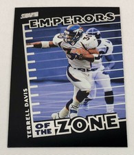 1999 Stadium Club Emperors of the Zone Terrell Davis #E5 HOF NM+