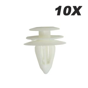 10X Clips de plástico para revestimiento de puerta trasera para Nissan Qashqai Micra 0155309791 - Imagen 1 de 2