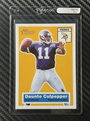 2001 Topps Heritage Daunte Culpepper #23 - Taby Card™ NM-MT 8.5 - Image 1 of 2
