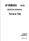 Yamaha Tenere 700 Service Manual | 2020 | XTZ690 XTZ690-U | CD