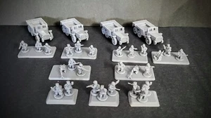 Flames of War French Mechanized Infantry Company W/ Transport battlefront lot - Picture 1 of 6
