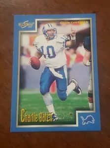 1999 Score Charlie Batch #30 Detroit Lions Football Card - Picture 1 of 2