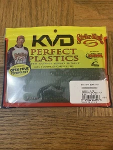 Strike King Perfect Plastic KVD OPT Supa Fry 4,5 pollici 6 pezzi anguria macchia rossa - Foto 1 di 6