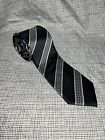 Donald J Trump Signature Collection Tie - Black 100% Silk 3” W 59” L Handmade