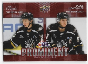 24/25 Upper Deck CHL Prominente Combos Red /125 (#PC1-PC25) U-Pick From List - Bild 1 von 3